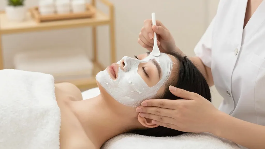 Gesichtsbehandlung